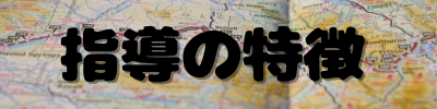指導の特徴